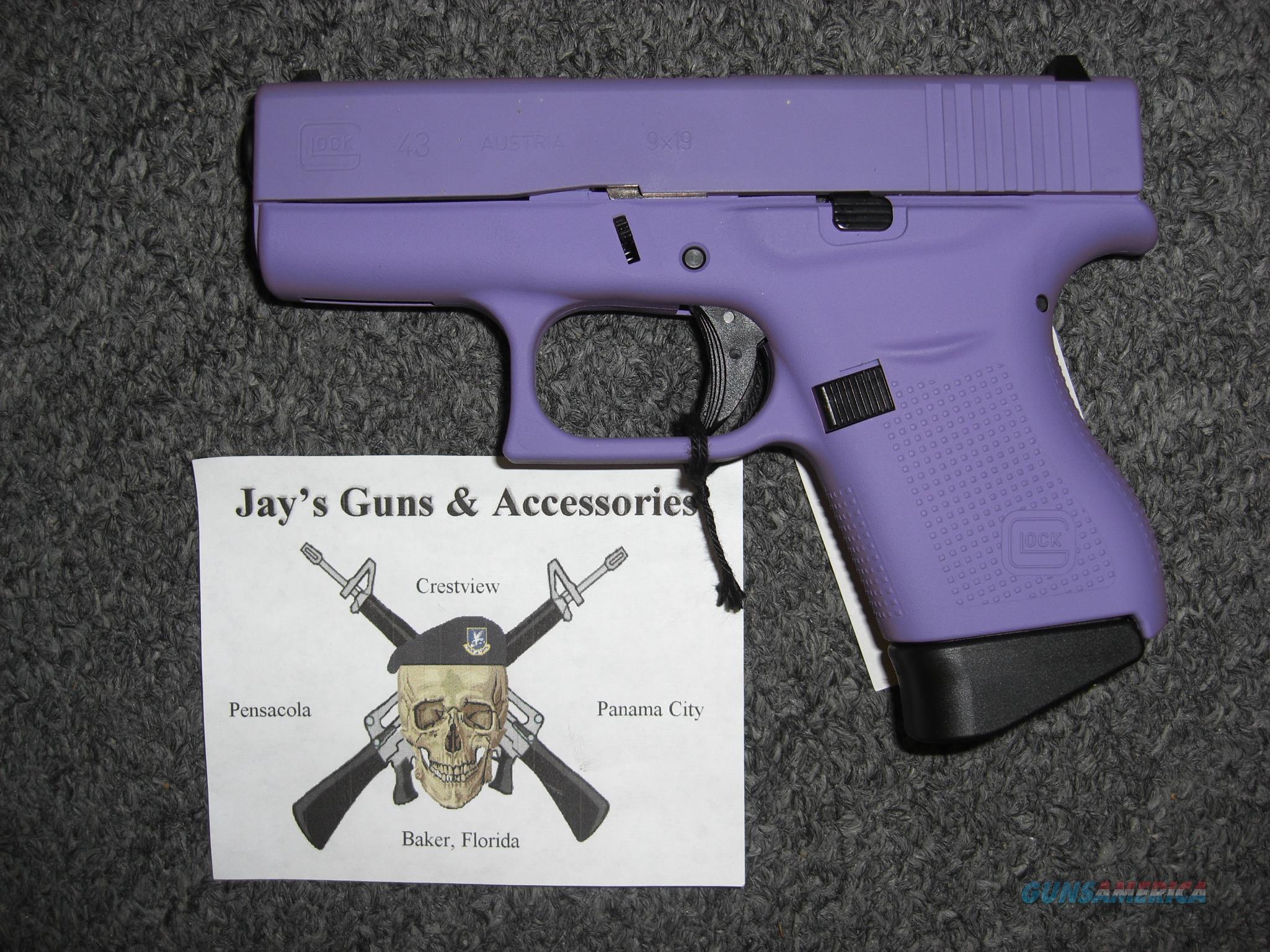 cleaning 43 kit for glock 43 Finish Glock sale for Purple w/Royal Cerakote