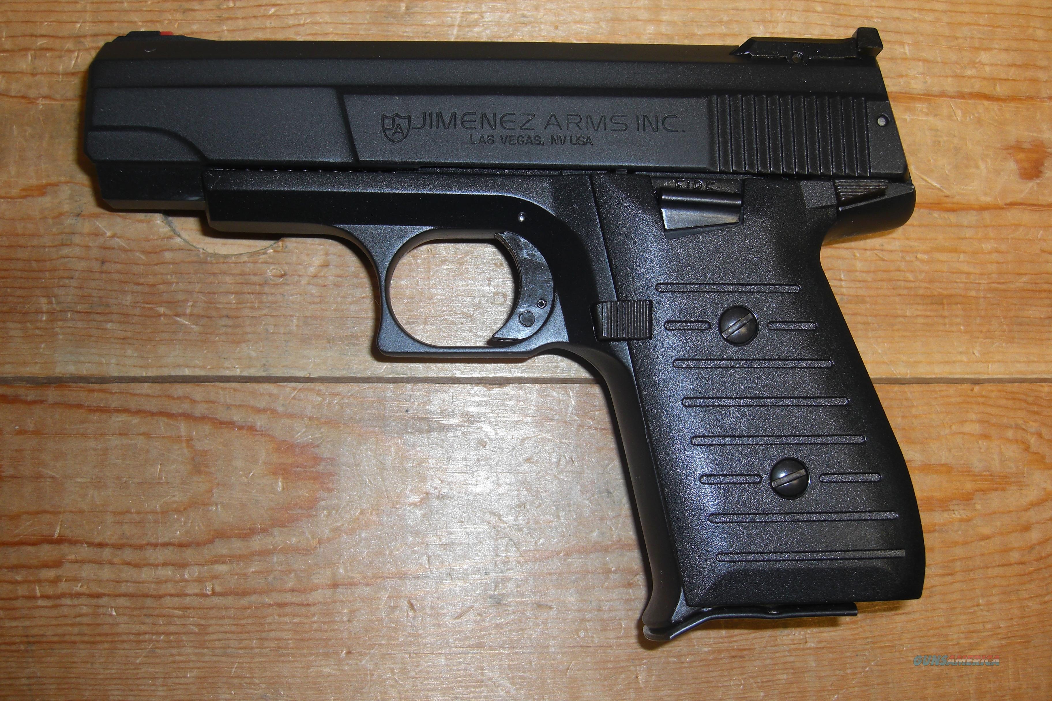 J.A. Nine Jimenez Arms pistol all black fin... for sale