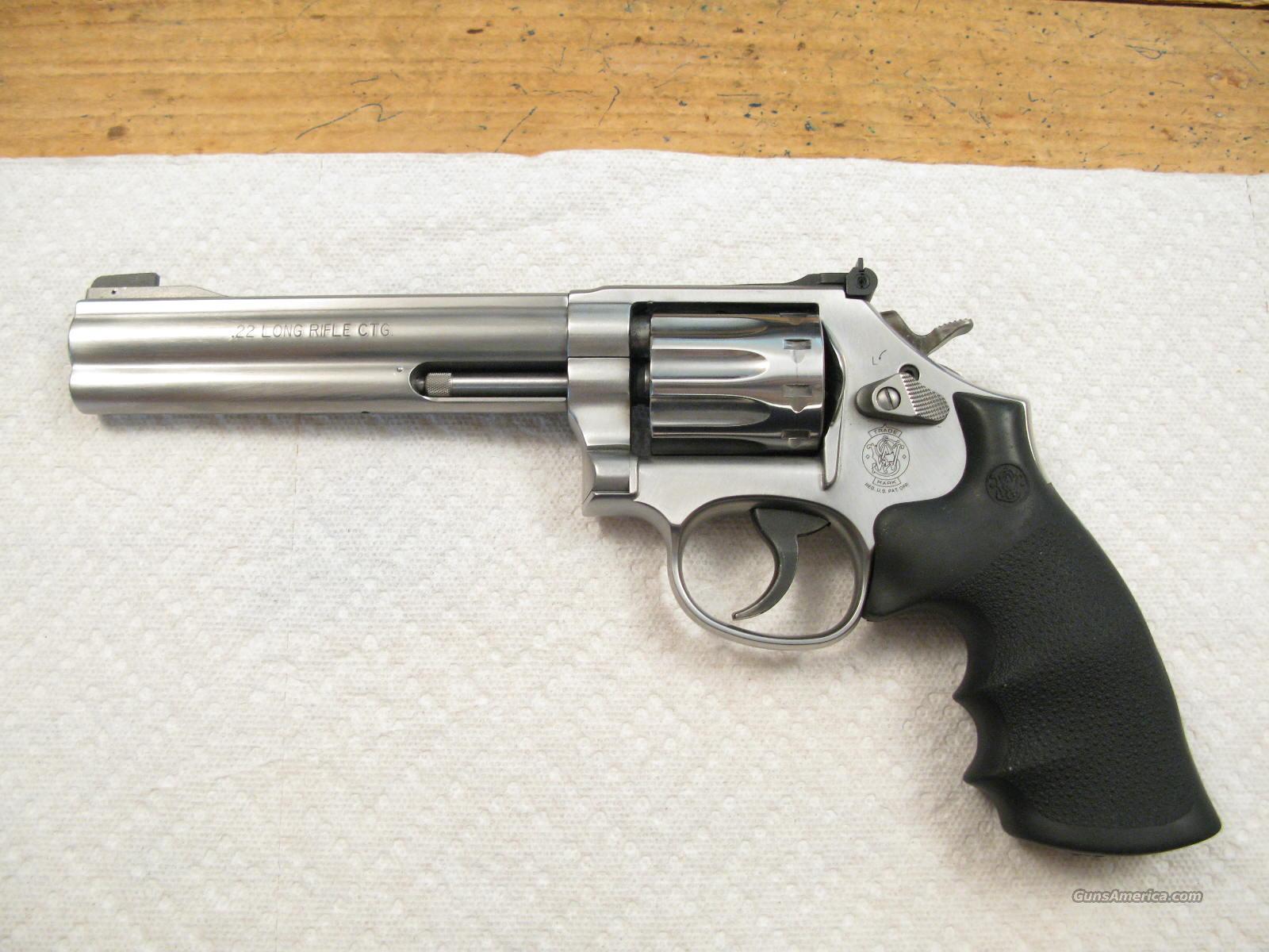 M 617 6 22 Lr Stainless Target Revolver 10 Sh for sale 