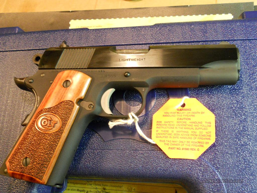 Colt Concealed Carry Officers .45 acp Talo NIB.... for sale