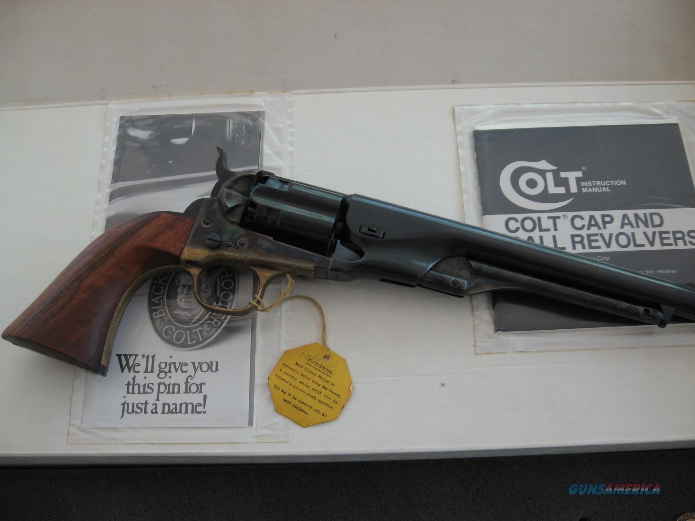 collection of colt 2nd generation black powder