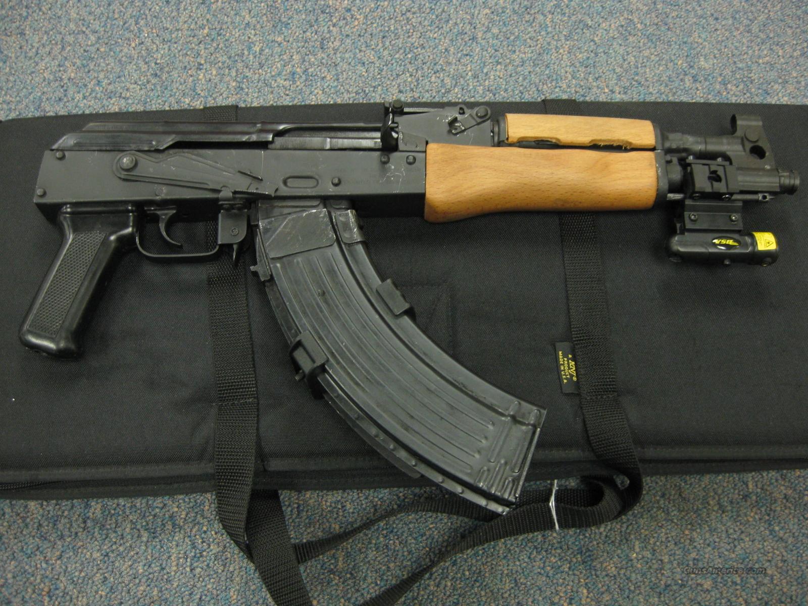 DRACO AK-47 PISTOL W/ LASER SIGHT & CASE for sale