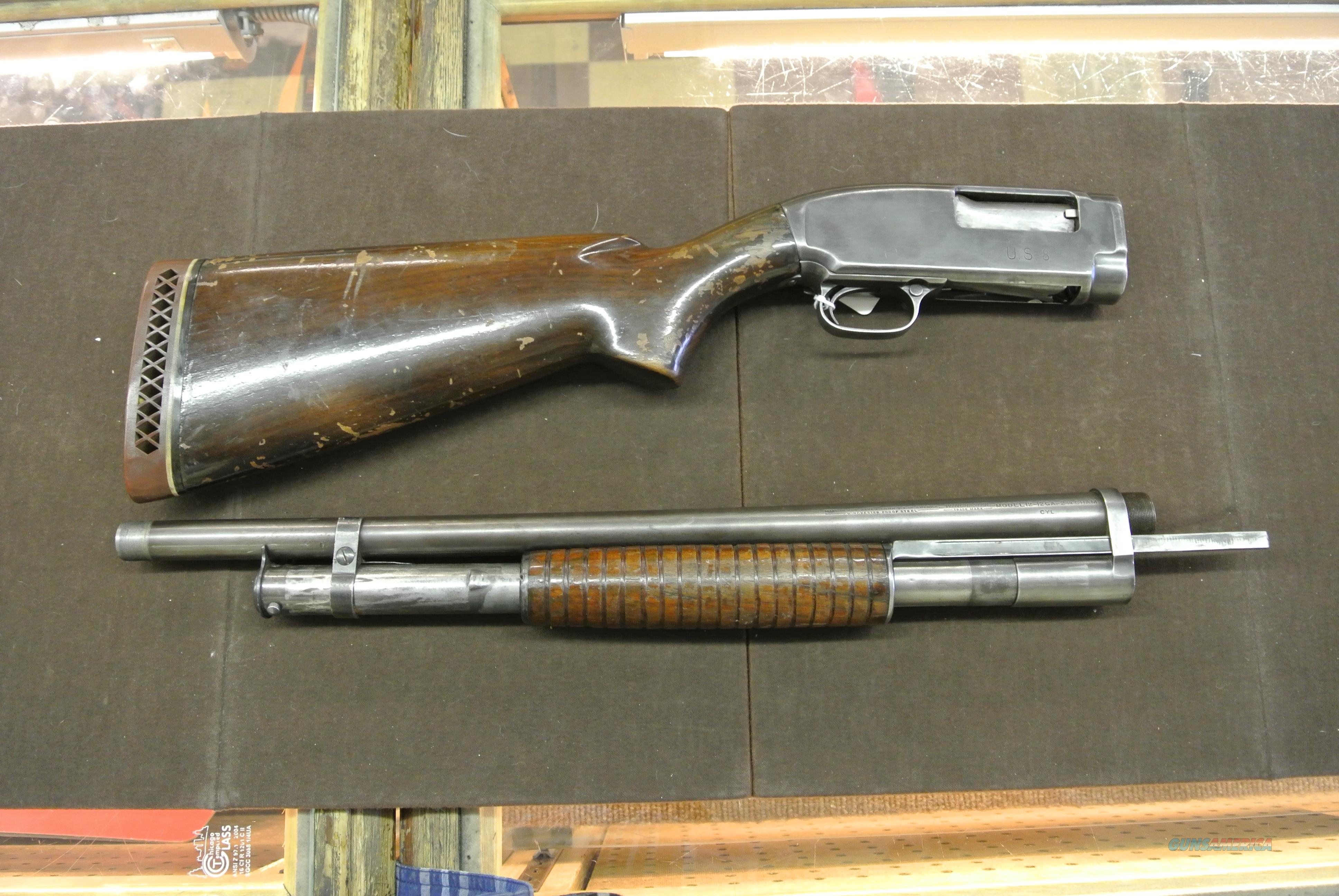 Winchester Model 12 Riot Shotgun